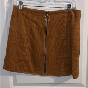 Brown skirt